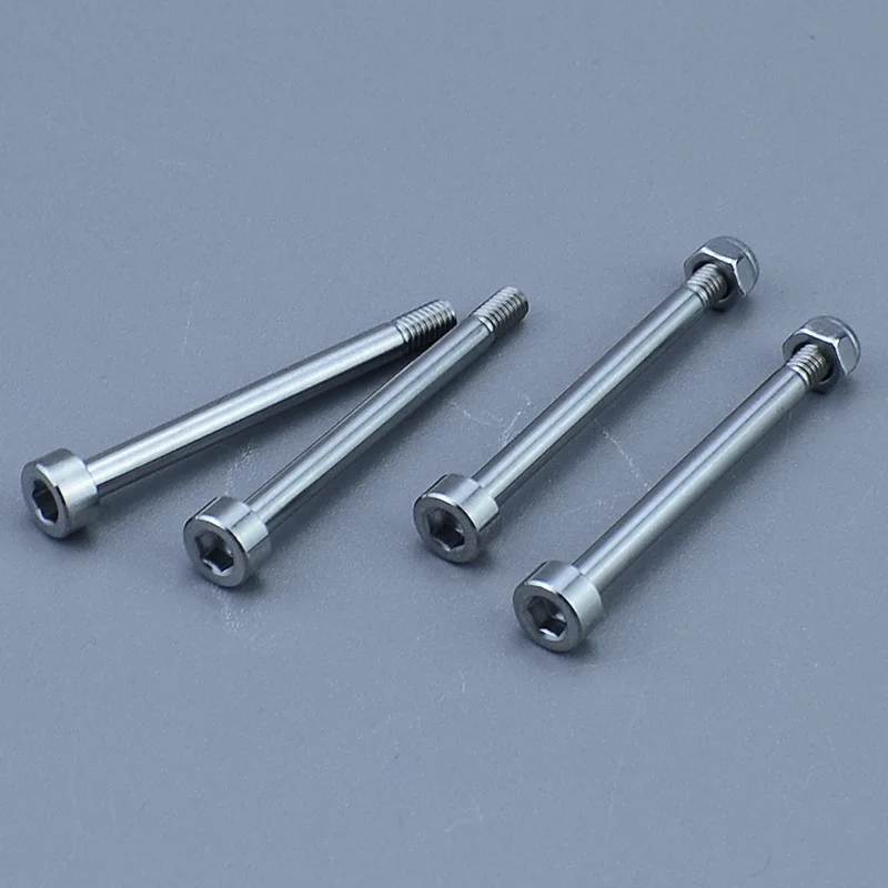 For 1/7 1/8 ARRMA 6S EXB Car Titanium Alloy Hinge Pin Front Upper/Outer 4x46mm TYPHON KRATON MOJAVE NOTORIOUS TALION FIRETEAM