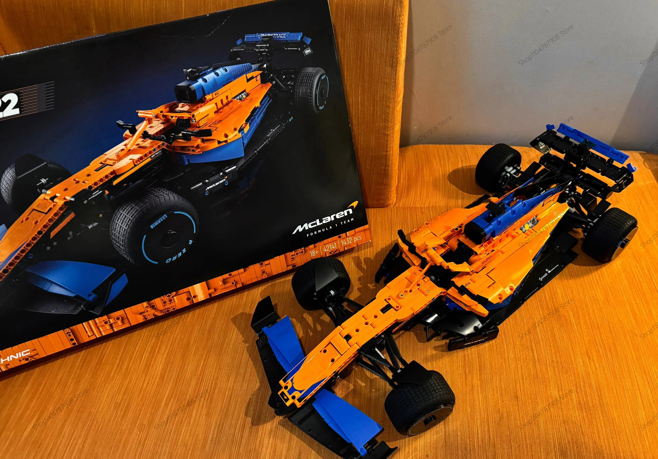 

Новая модель 1432 деталей: Конструктор «Гоночный автомобиль F1 W14 E», совместимый с 42141, для детей и взрослых, отличный подарок