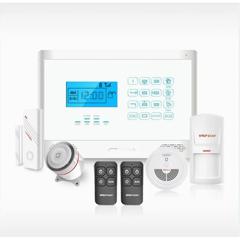 

Hot Sale Laser Beam Security System Business/Home Alarm Wireless GSM Alarm System