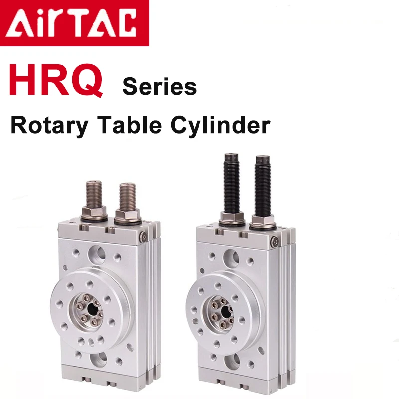 Airtac HRQ-2/3/7/10/20/30/50/70/100 Rotary Table Cylinder Rotatable 180°/90°