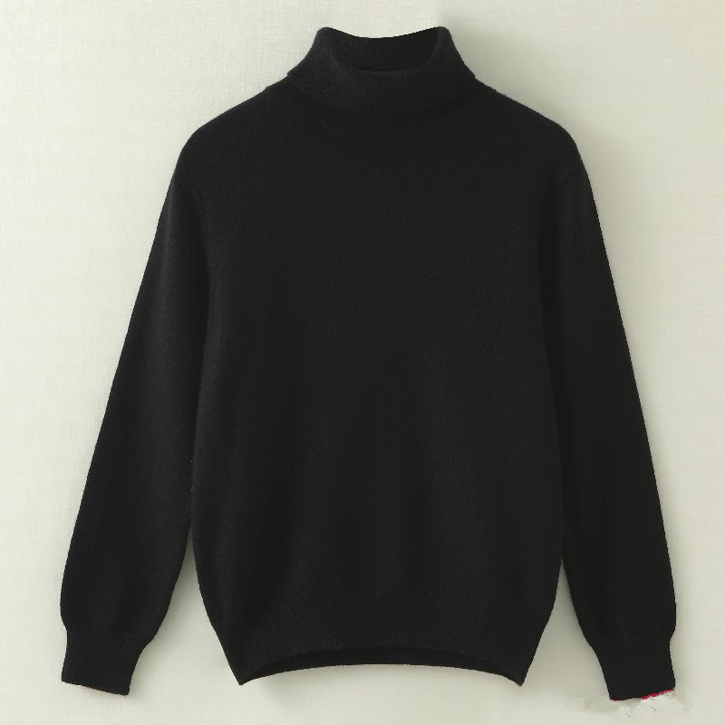 Children\'s Clothing Girls Cashmere Sweater Warm Pullover Tops Winter Kids\' turtleneck jacket Boy woollen Knitted Sweater