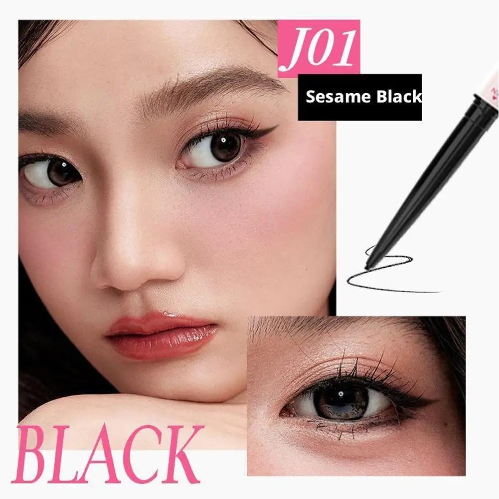 Dezone Doppelendiger Eyeliner-Gelstift, extrem fein, glatt, kein Verschmieren, wasserfest, wischfest, Eyeliner-Stift-Make-up