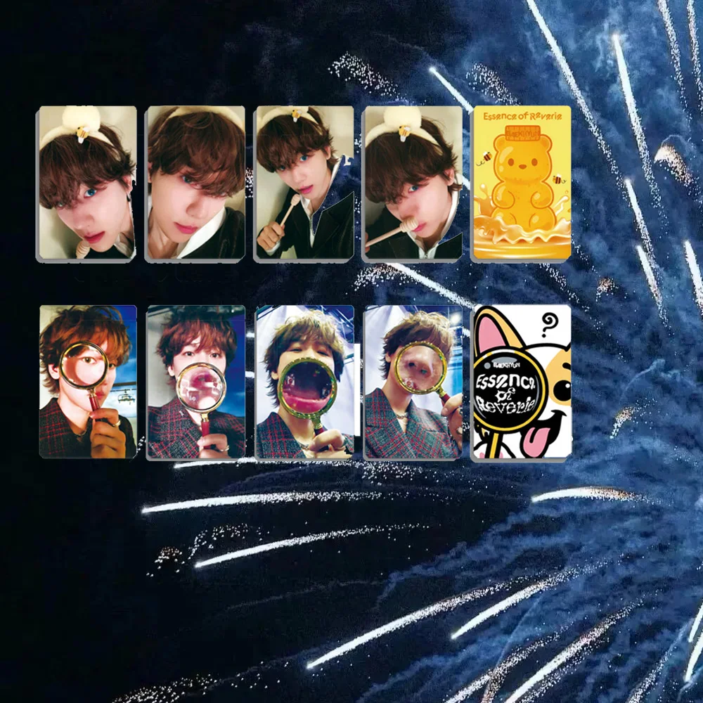 

KPOP BAEKHYUN новый альбом 4 шт./компл. фотокарта высокого качества INS стиль двухсторонняя печать LOMO карты BAEKHYUN коллекция подарков для фанатов