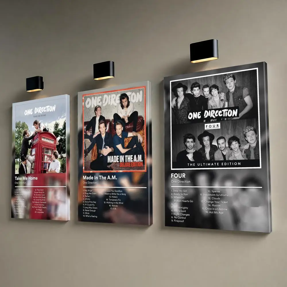Rapper O-One Direction Framed Wall Painting Canvas Poster Wall Art HD Print Home Decor Room Decoration Artwork Gift Wood Frame