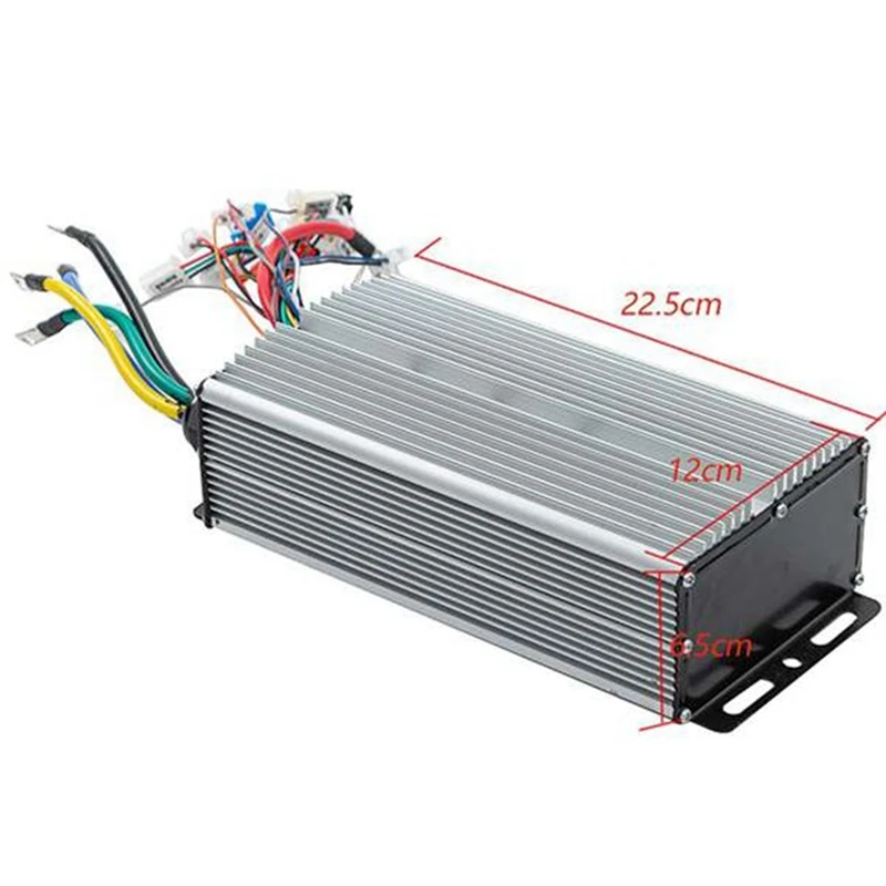 2 قطعة 48 فولت 60 فولت 72 فولت 3000 واط محور وحدة تحكم المحرك 24Mos MAX80A ل دراجة كهربائية E-سكوتر دراجة نارية Bldc وحدة تحكم المحرك