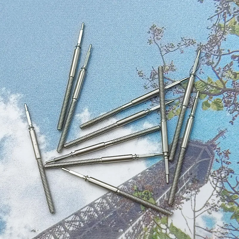 2/4Pcs 2892 Case Watch Crown Stem Spare Parts Fits 2892 Movement Watch Replacement Repair Watch Crown Stem Parts