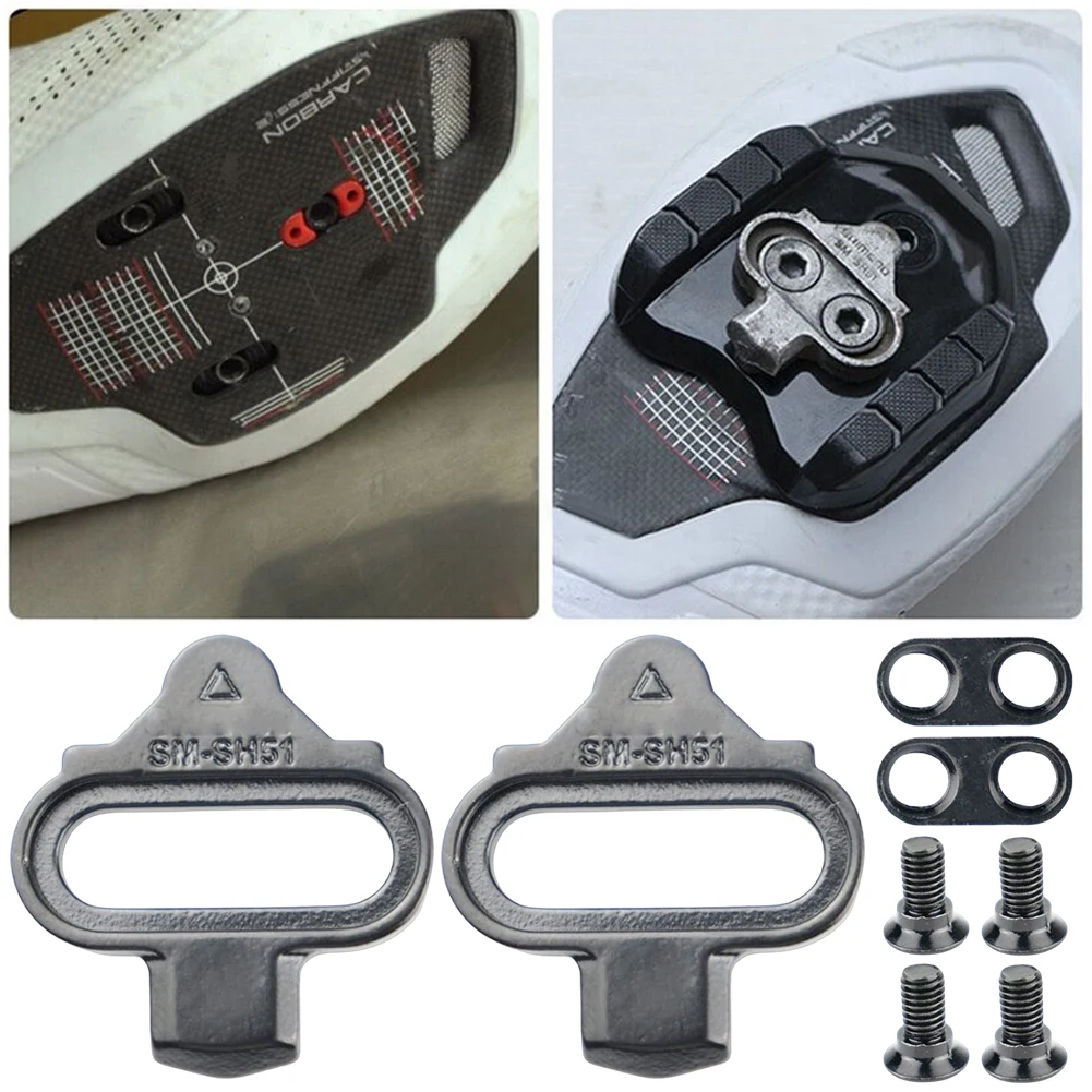 SH51 Bike Cleats System Mountain SPD Pedal Cleat Mountain Bike Cleats MTB Cleats for Bicycle Mountian Bike Pedal Accessories