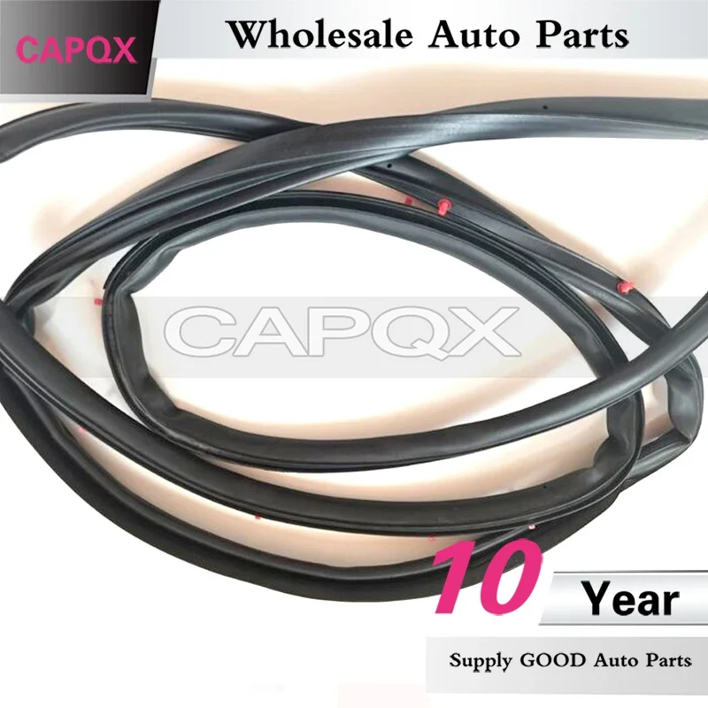CAPQX Car Door Sealing Strip For Accord 2008 - 2013 Door Frame Sealing Strip Waterproof Door Edge Strip Dustproof Rubber Seal