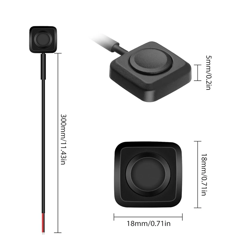 10 قطعة مفاتيح الروك ، لحظة مفتاح بـزر دفع سطح جبل تشغيل/إيقاف أزرار القرن للتحكم الصناعي 12 فولت/24 فولت