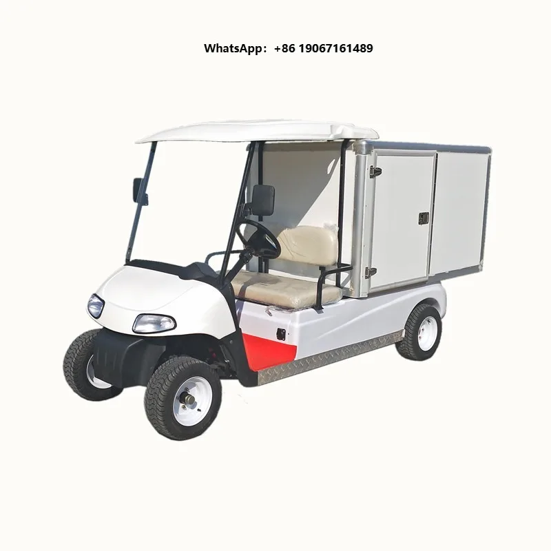 CE Certified Electric Golf Cart with Box Cargo LYH