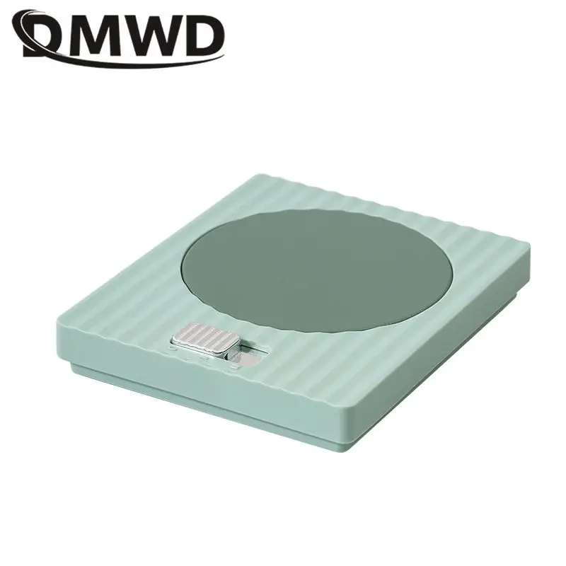 DMWD Household Heating coaster Electric Hot Plate Milk Tea Warmer Coffee Water Heater Heating Cup Pad Constant Temp 110/220V