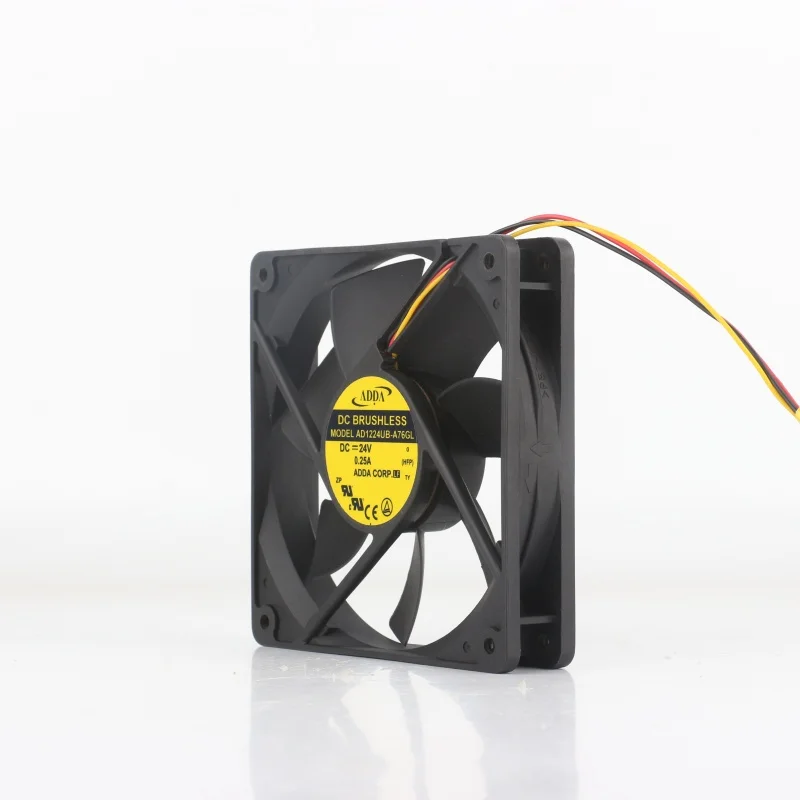 Ventola radiante a flusso assiale Adda Ad1224UB-A76GL 24V 12025