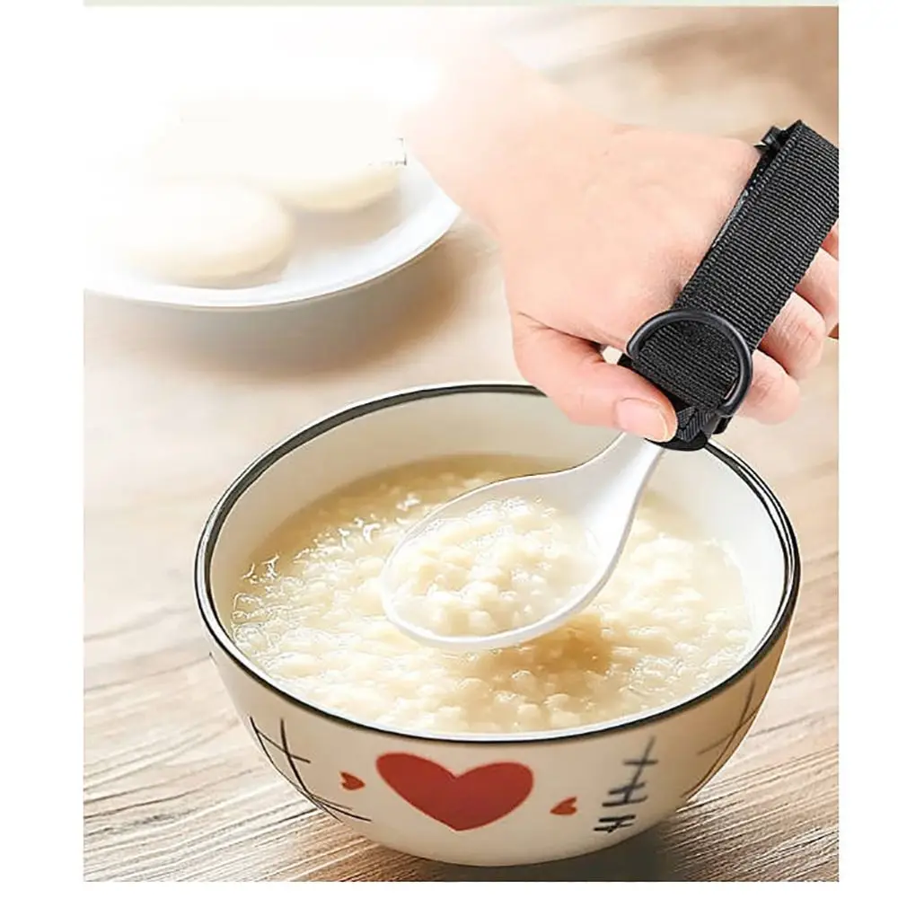 

НОВАЯ манжета для помощи при уходу за едой, гипоаллергенная эластичная манжета-держатель для посуды, моющаяся манжета для помощи при еде