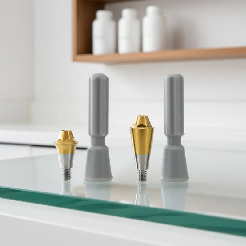 Dental-Komposit-Winkelabutment als Implantat-Ersatz, 1 Set, Titanlegierung, biokompatibel, passend für OSSTEM Dental Clinic – Detail 12