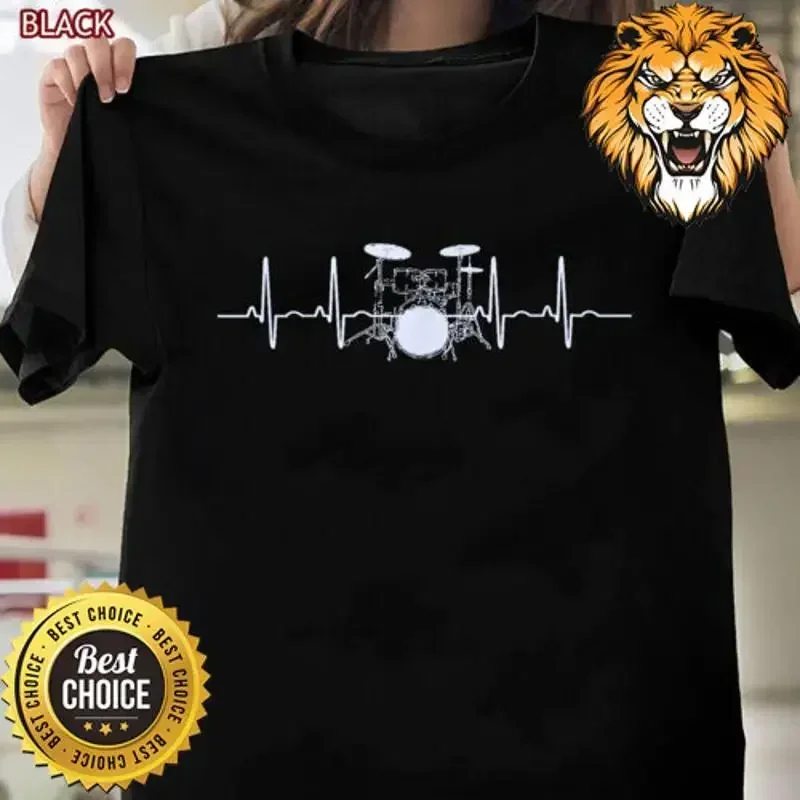 Drum Heartbeat Lifeline Music Lover Shirt A2251