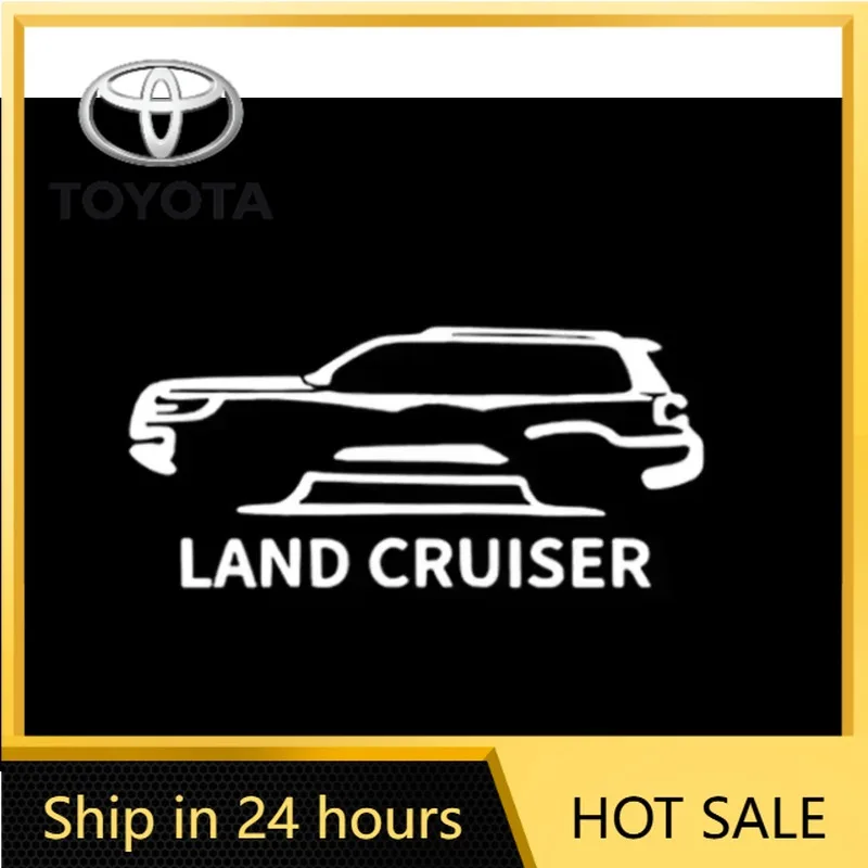 

Наклейки на автомобиль 2026: Горячая новинка! Проекционные лампы-логотипы для дверей Toyota (2 шт.) – Декоративные аксессуары для Toyota Land Cruiser