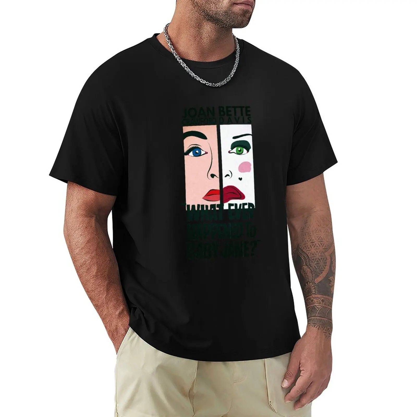 Vintage baby jane, baby jane T-Shirt boys animal print cheap stuff graphics T-shirts oversize mens graphic t-shirts