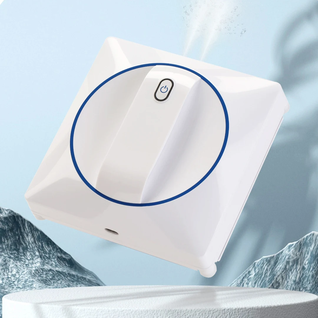 

Робот для мытья окон, квадратный двусторонний робот для внутреннего и наружного использования, автоматический домашний высотный очиститель для окон с защитой от падения