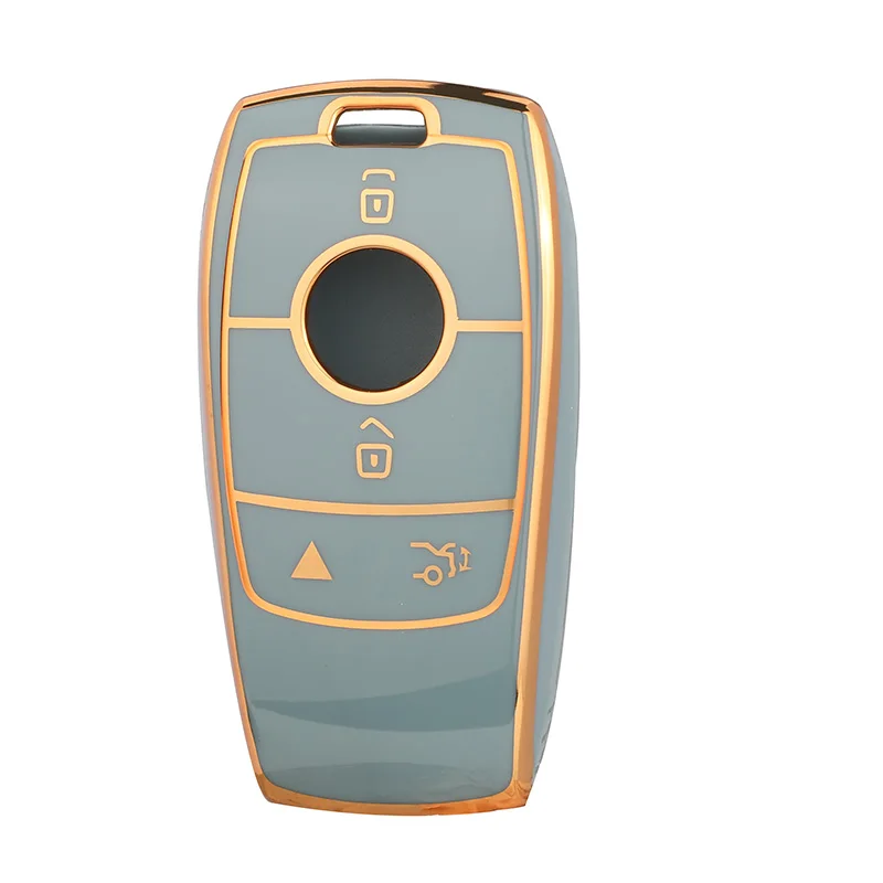 Jingyuqin Fernbedienung Tpu Auto Schlüssel Fall Abdeckung Für Mercedes Benz AMG 2016 2017 E Klasse W213 E200L E260 E300L E320L Smart Schlüssel