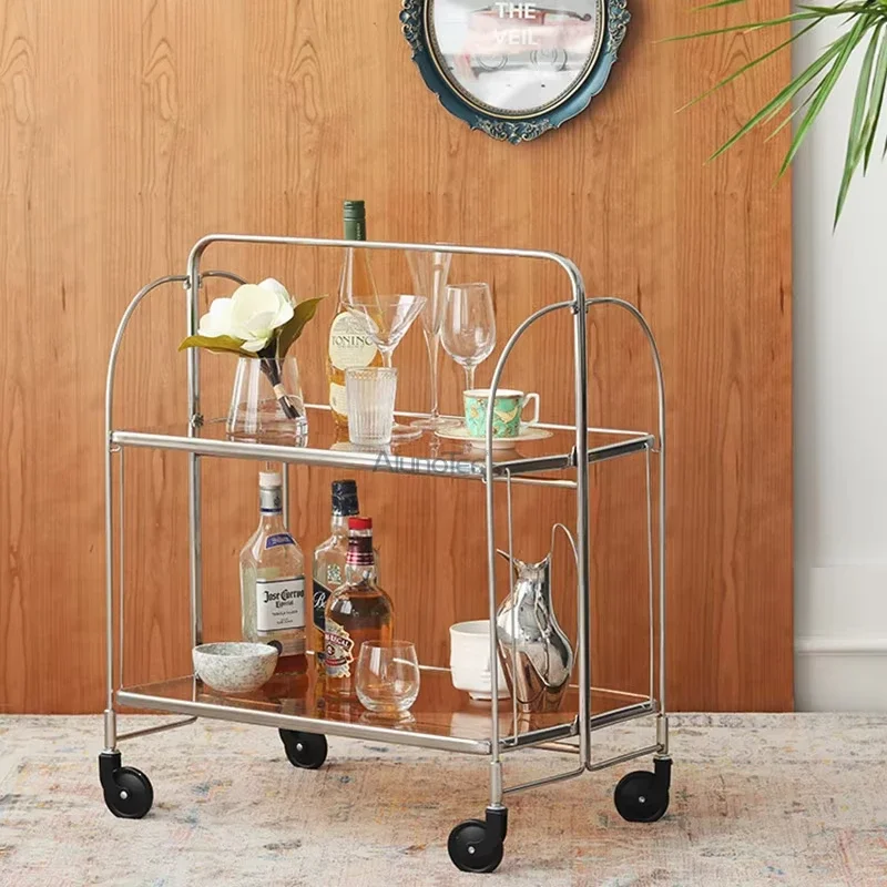 foldable service hand trolley
