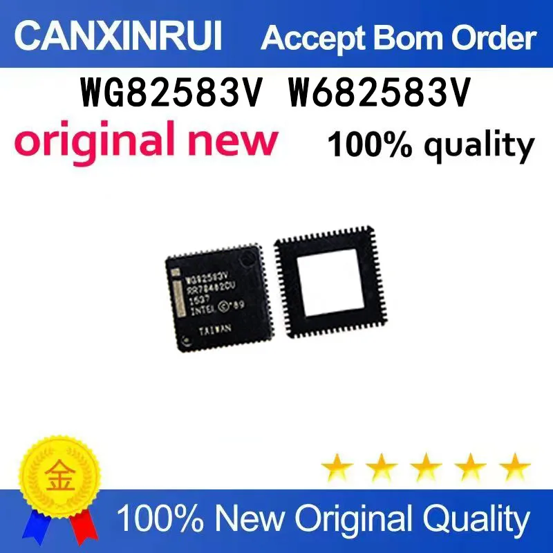 （5-100 pieces）WG82583V W682583V SLGVD QFN64 network card chip IC brand new 82583V