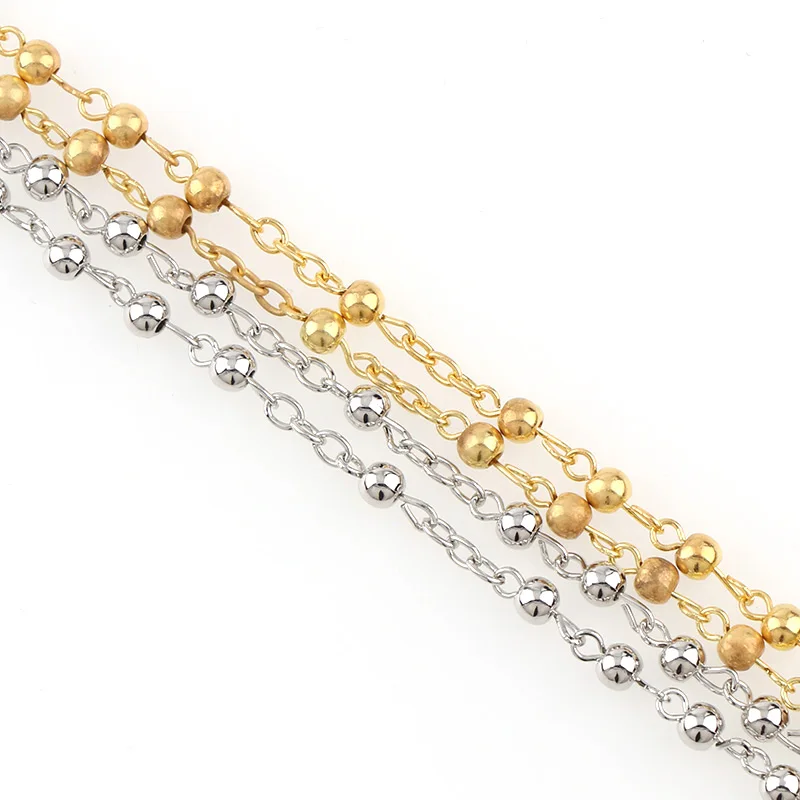 الأزياء سانتا ماريا صورة مربع الصلاة حبة قلادة مع الفولاذ المقاوم للصدأ الصليب قلادة الذهب/الفضة سحر المجوهرات للرجال/النساء #6