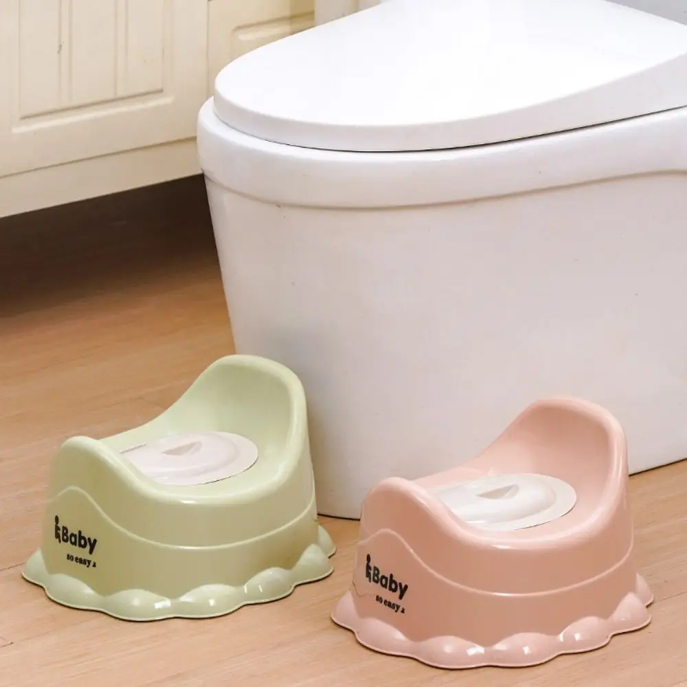 Ergonomic Design Potty Training Seat Cartoon with Lid Urinals Chair Moveable Toilet Supplies for 0-6 Years Old Boys Girls