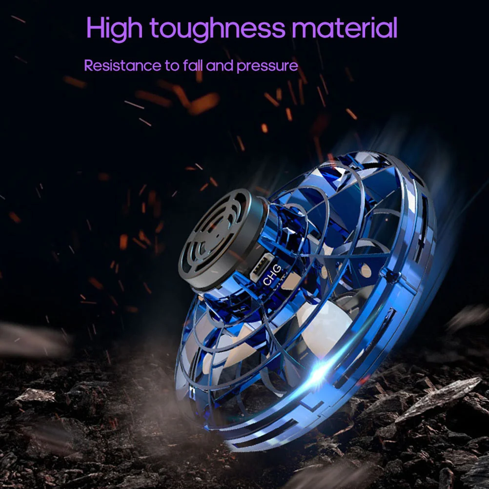 Flying Spinner UFO Boomerang Mini Drone Led Light Kids Children Adult Magic Fidget Toys finertip Christmas Birthday Gift Childs