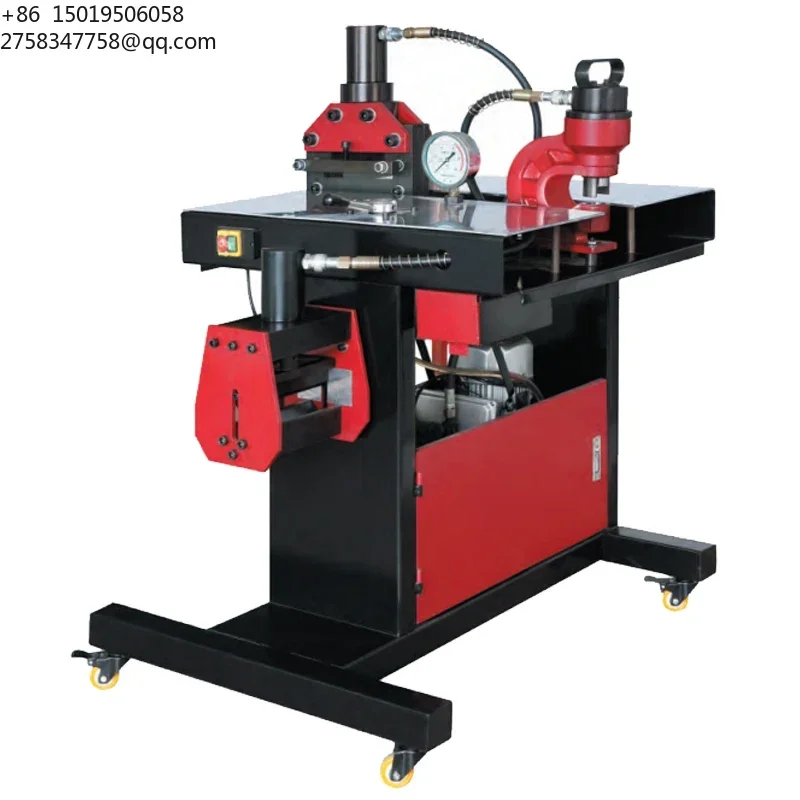 Multifunctional Busbar Processing Machine DHY-150D Copper Busbar Hydraulic Punching Machine Cutting and Bending Machine Hydrauli