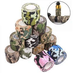 4.8m Camouflage Self Adhesive Bandage Wrap Hunting Elastic Ankle Knee Finger Arm Support Athletic Sports Protector