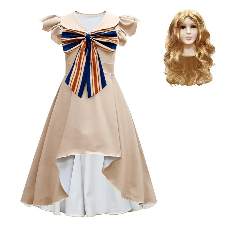 Vestido para niños con arena de osos, M3gan Meghan, Cosplay, protagonista, falda para actuación de niñas, 81257 2025, nuevo