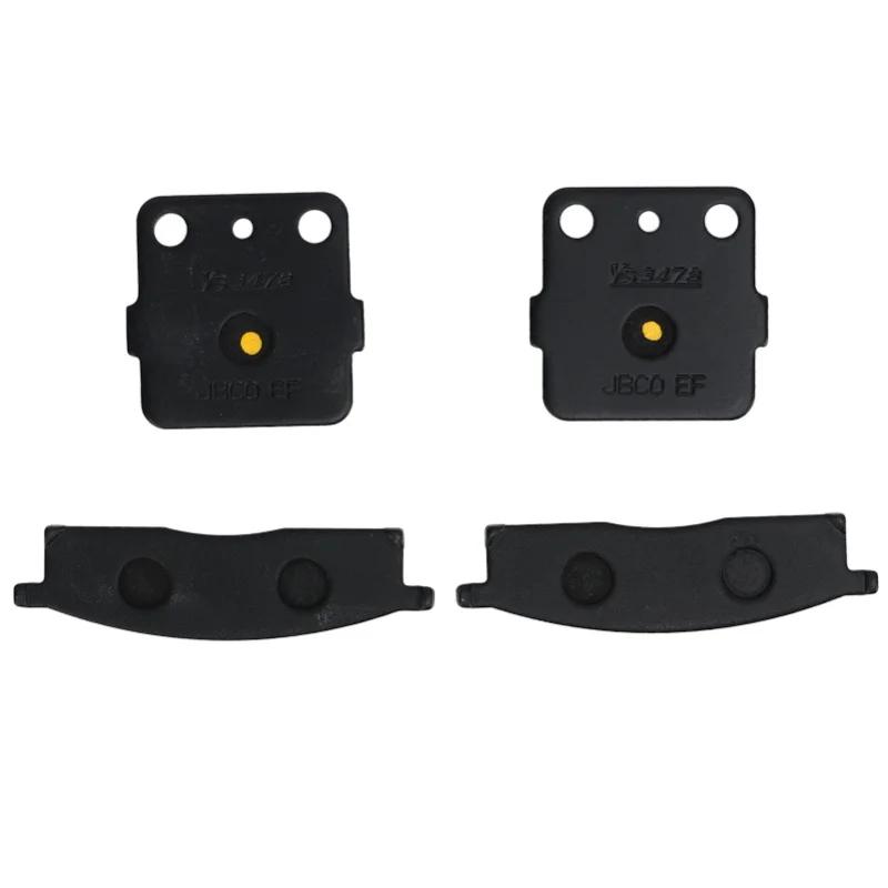 4 Pcs Front Rear Brake Pads Set Metal Motorbike Disc Brake Accessories For YZ80 1993-2001