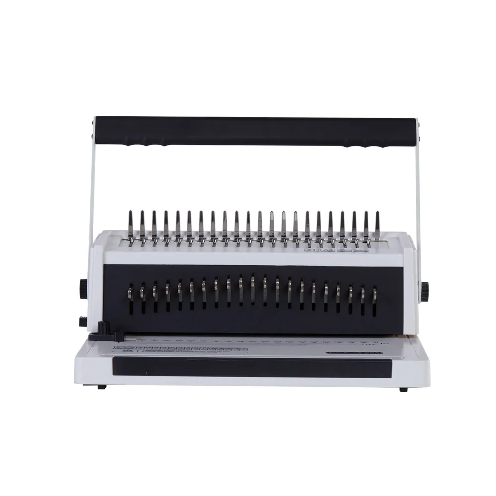 S20A A4 4:1 3:1 Factory Plastic Book Punching Spiral Coil Binder Binding Machine for Office Use