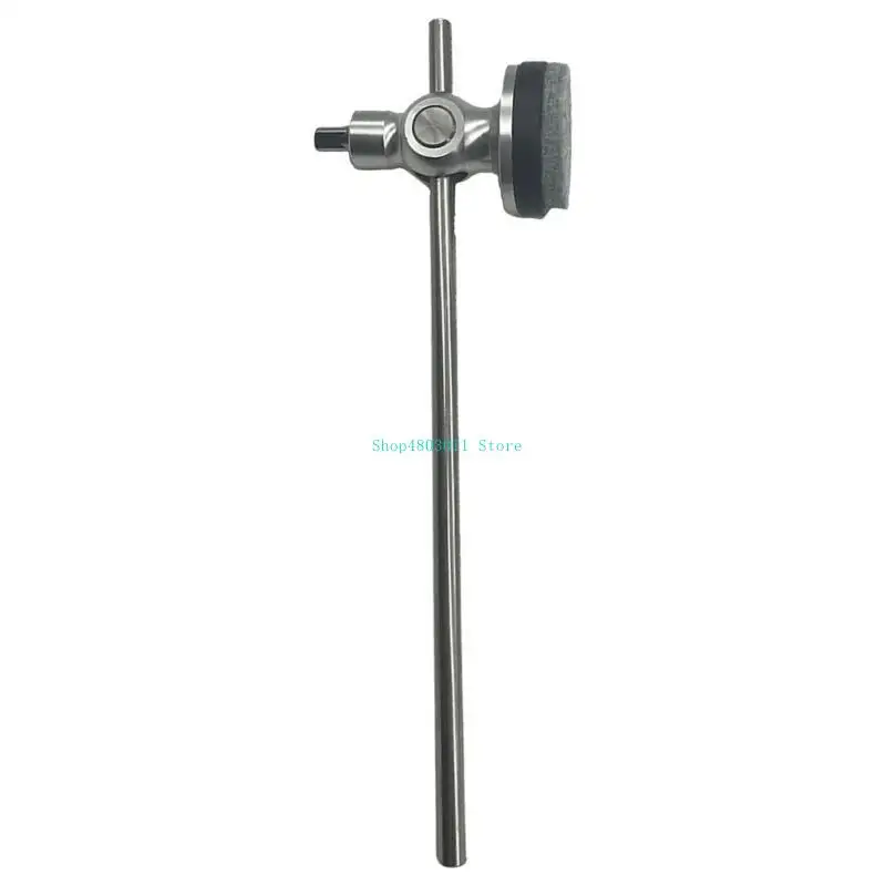

T3LD Adjustable Bass Drum Pedal Beater Aluminum Alloy Hammer Head Percussion Parts