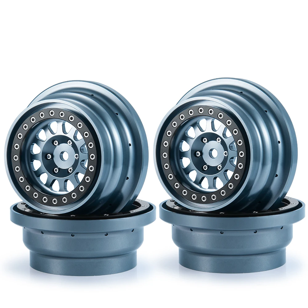 TRINOOD Metalen Wielnaaf 17mm Hex Beadlock Wielen Velgen voor 1/7 UDR Desert Short Course Truck Off-road Buggy Upgrade Onderdelen