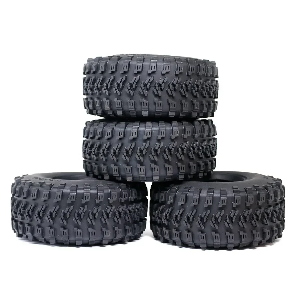 

4PCS 135*55MM 2.2 Rubber Terrain Tyre Wheel Tires for 1/10 RC Rock Crawler Axial SCX10