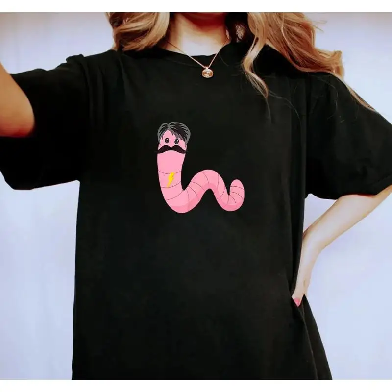 

You'Re A Worm With Mustache T Shirt Funny For Friends