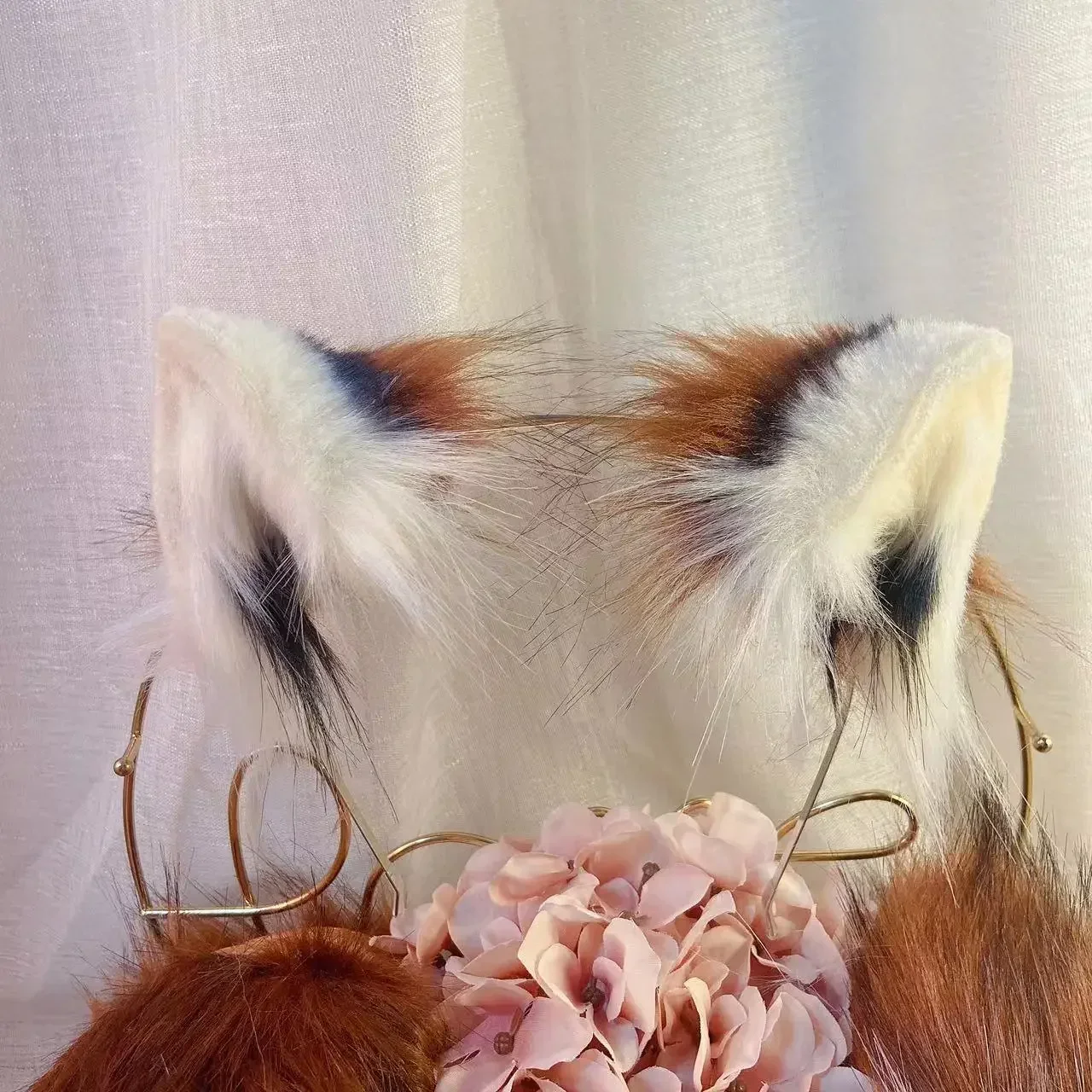 red-panda-ears-beast-ear-beast-tailed-wolf-cat-silver-hair-hoop-accessory-adult-anime-halloween-cosplay-costumes