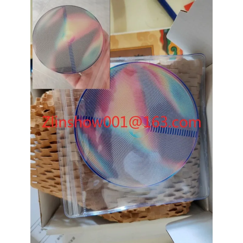 Polarizing disc Multi-frequency oscillation Wheel pulse Healing Degaussing Purification Charging Meditation Antenna Energy disc