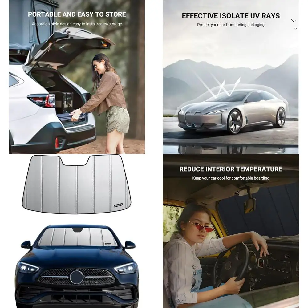 

Изготовленный на заказ солнцезащитный козырек на переднее окно для седанов, защитных ограждений, подходит для моделей 2015-2021 гг.