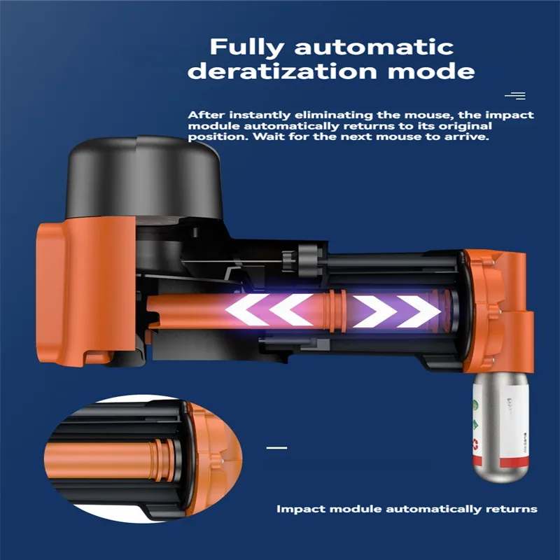 

Mouse trap, fully automatic mouse trap, no carbon dioxide gas cylinder, non-toxic mouse trap for rodent control