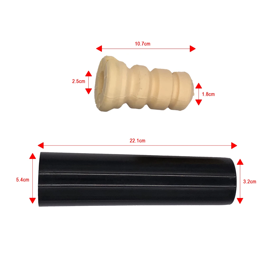 Rear Shock Absorber Dust Cover Kit 9131188-1161846 For Mazda 6 Artez Hongqi H5 1.5T 1.8T 2.0T 2022 Rubber Auto Replacement Parts