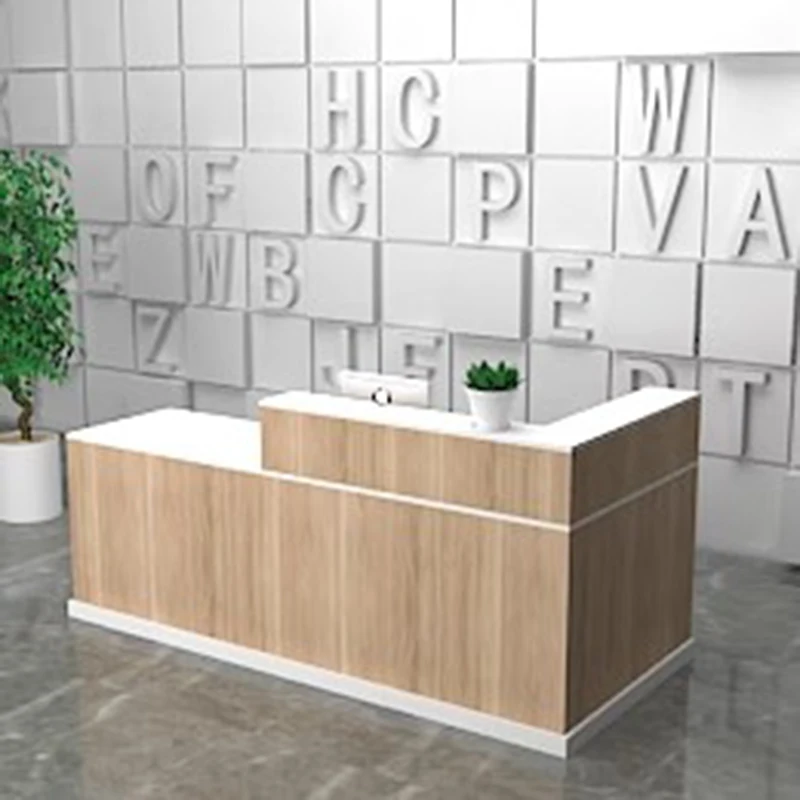Storage Modern Reception Desks Small Wood Cheap Long Classic White Reception Desks Drawer Best Empfangs Tresen Office Furniture