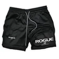 Rogue Gyms Men's Sports Shorts  Four Seasons Sportswear 2-in-1  Double Layer Tight Shorts  Sports Shorts