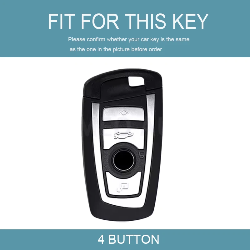For BMW 1 3 5 7 Series X1 X3 X4 X5 F10 F15 F16 F20 F30 F18 F25 M3 M4 E34 TPU Car Flip Key Case Cover Shell Key Case Accessories