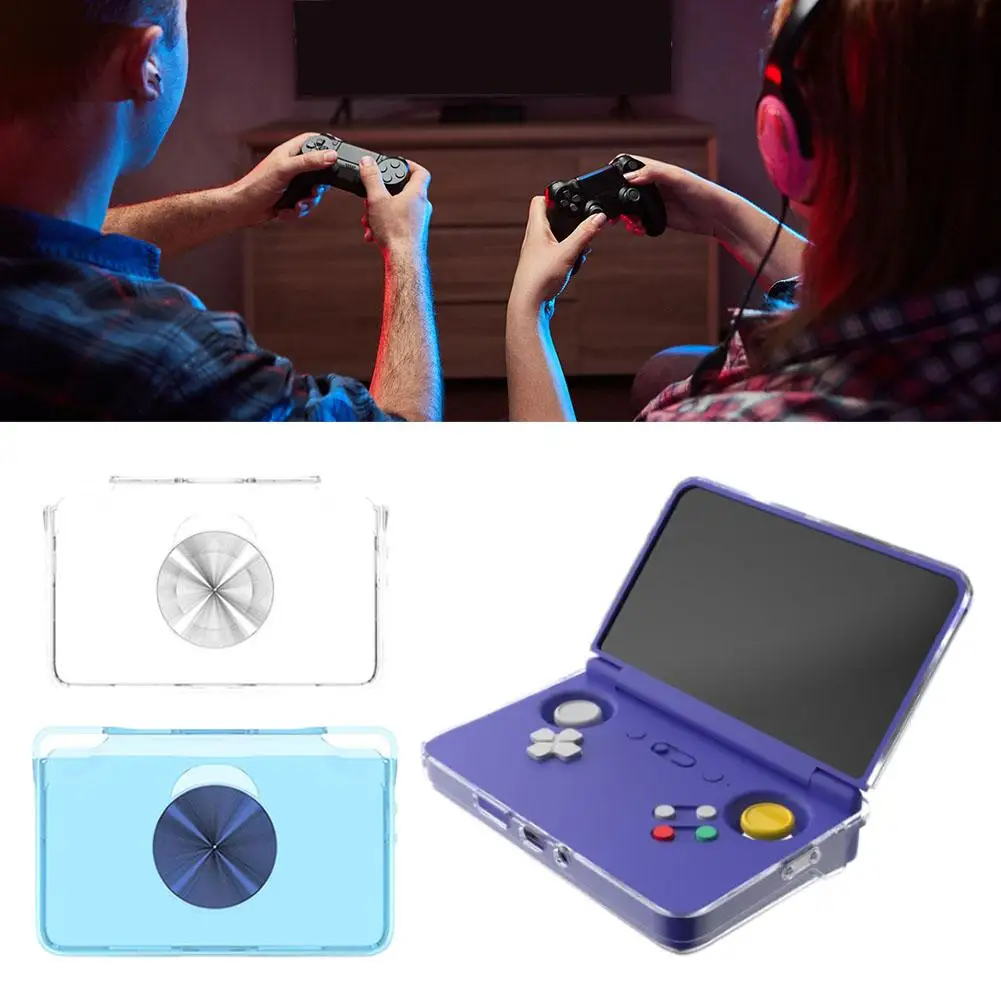 Flip Up Console di gioco portatile Custodia protettiva in TPU per RETROID POCKET Retroid Pocket Flip 2 Cover impermeabile e anticollisione 4 Flip Up Console di gioco portatile Custodia protettiva in TPU per RETROID POCKET Retroid Pocket Flip 2 Cover impermeabile e anticollisione