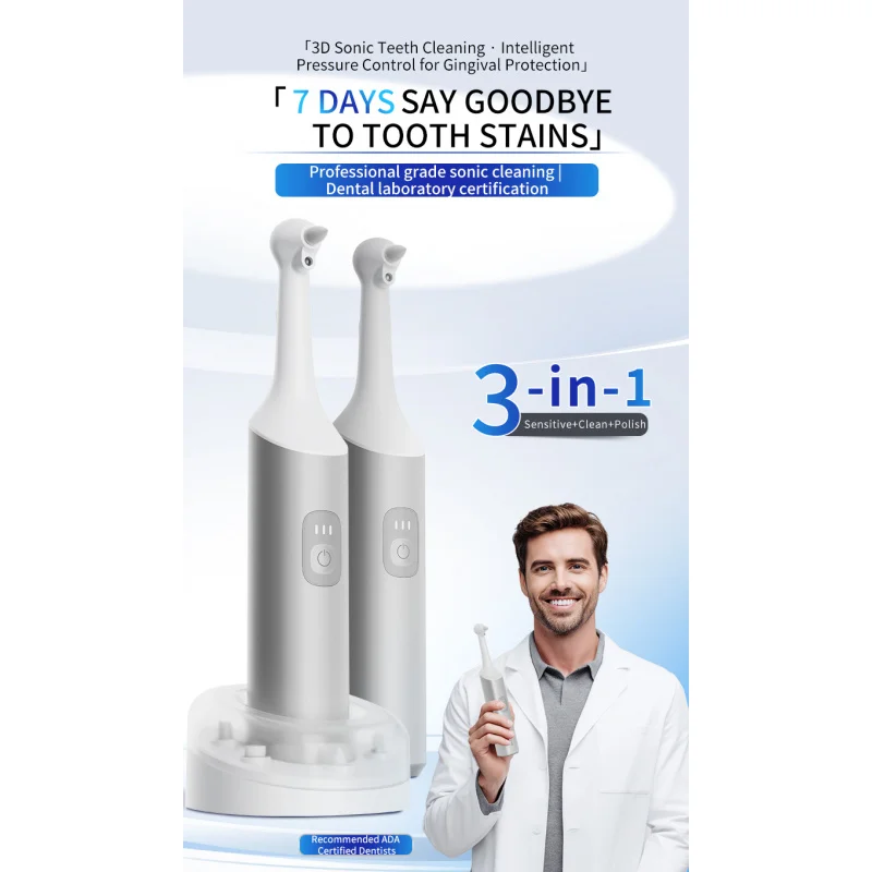 

Electric Tooth Polisher 3 Modes Dental Tartar Remover Plaque Stains Cleaning Teeth Whitening Cleaner Tool Calculus Removal