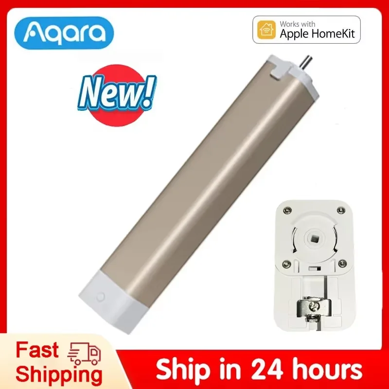 Aqara Zigbee 3.0 Slimme Elektrische Gordijnmotor C3 APP Spraakbesturing Draadloze Timerinstelling Smart Home Werkt met Apple HomeKit APP