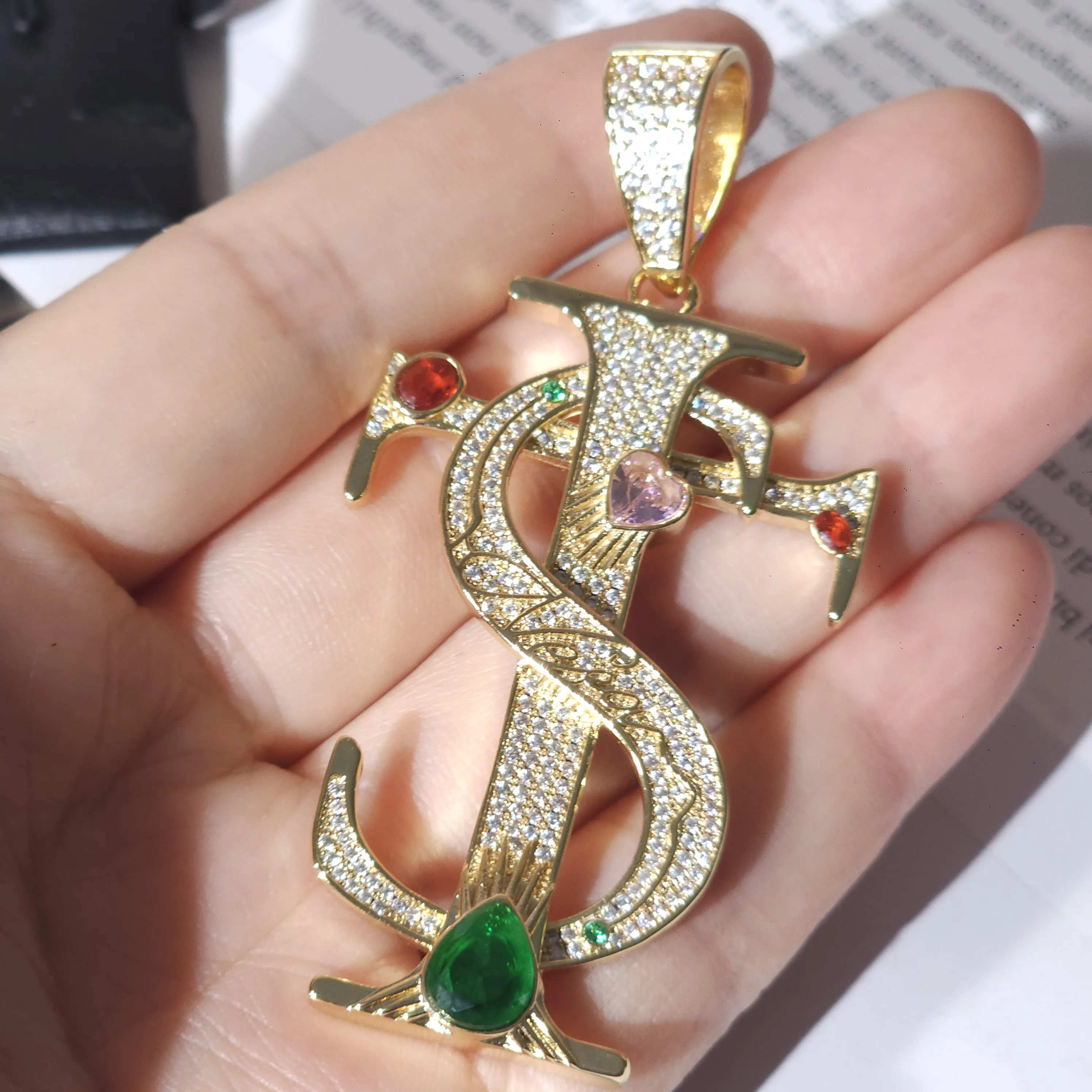 Novo Colar Crucifixo com Pinge - Charm Necklace Dainty avaliação e preço