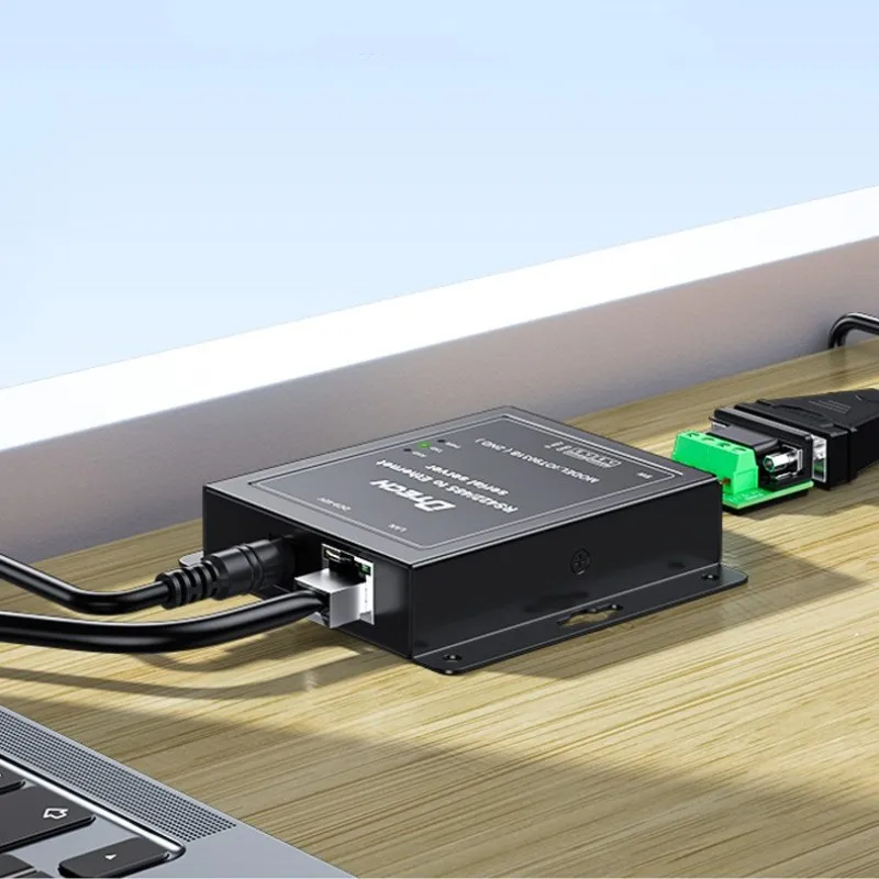 

Последовательный сервер DTECH RS485/RS422 к RJ45 Ethernet/TCP/IP для интеллектуального сельского хозяйства со светодиодным индикатором